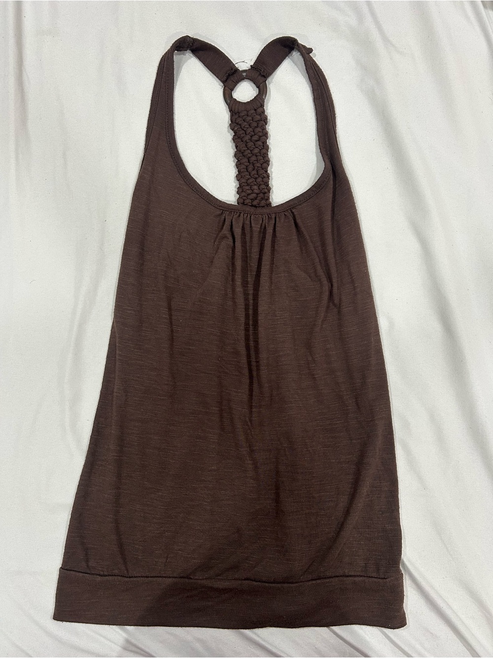 Charlotte Russe Brown Racerback Tank